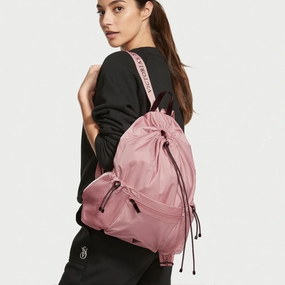 Victoria's Secret Pink Nylon Backpack - Picture 1 of 6